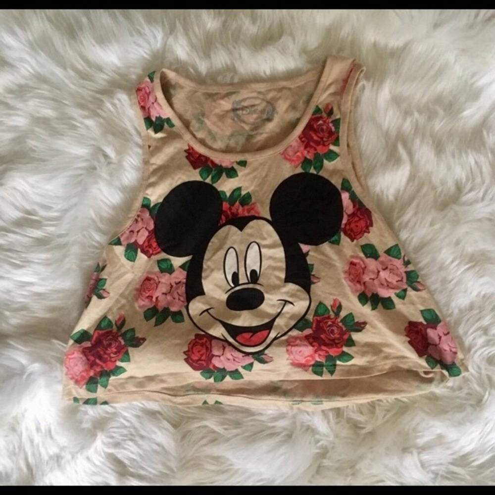 Mickey Mouse crop top